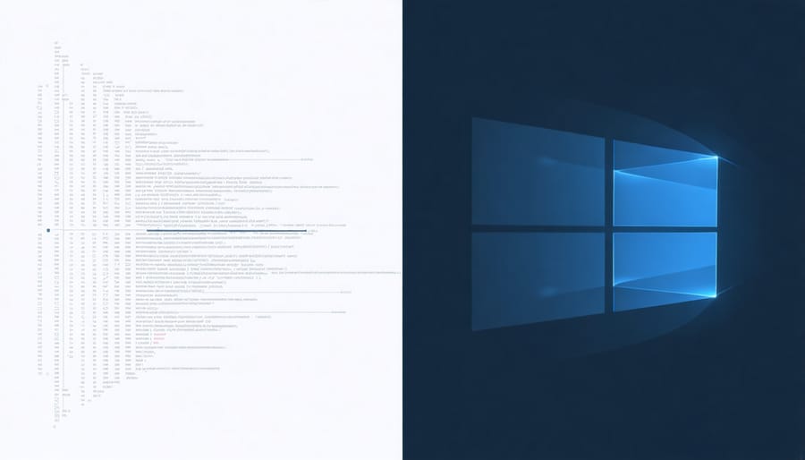 Visual comparison of AI input data and generated content output