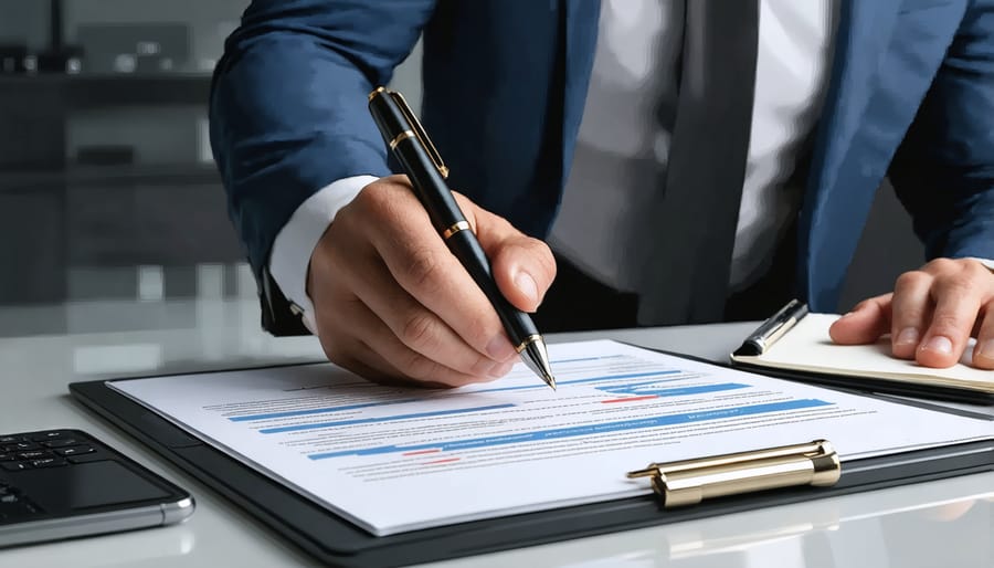 Modern electronic contract signing system for writing agencies