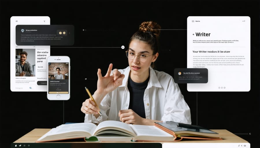 Interactive dashboard showing writer engagement across Discord, Substack, and social reading apps
