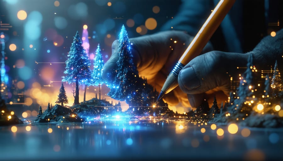 Content creator properly attributing sources using digital tools