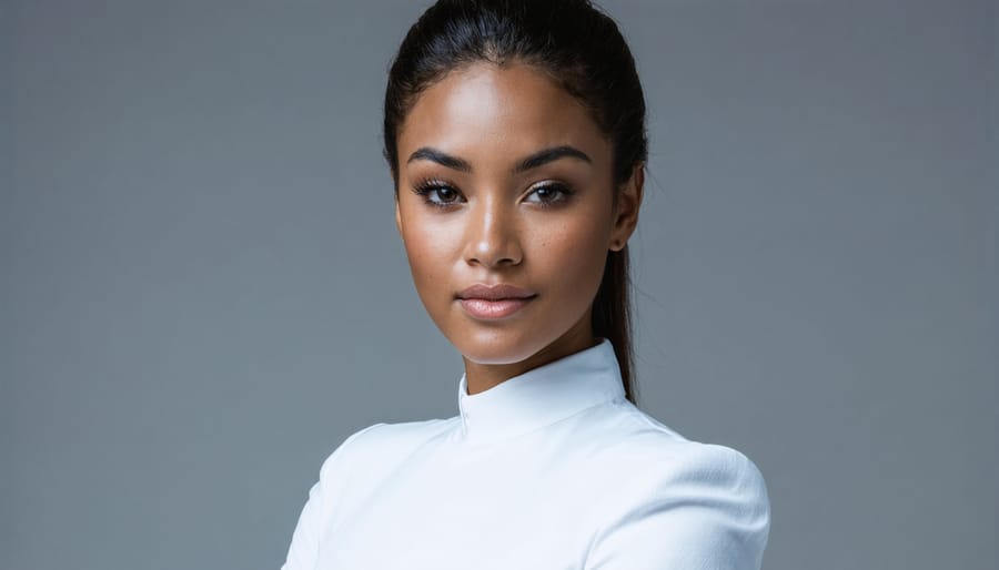 Professional headshot of confident creative professional