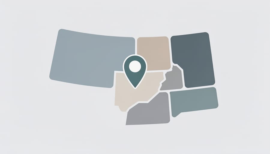 Canadian provincial map puzzle pieces highlighting provinces with PST requirements