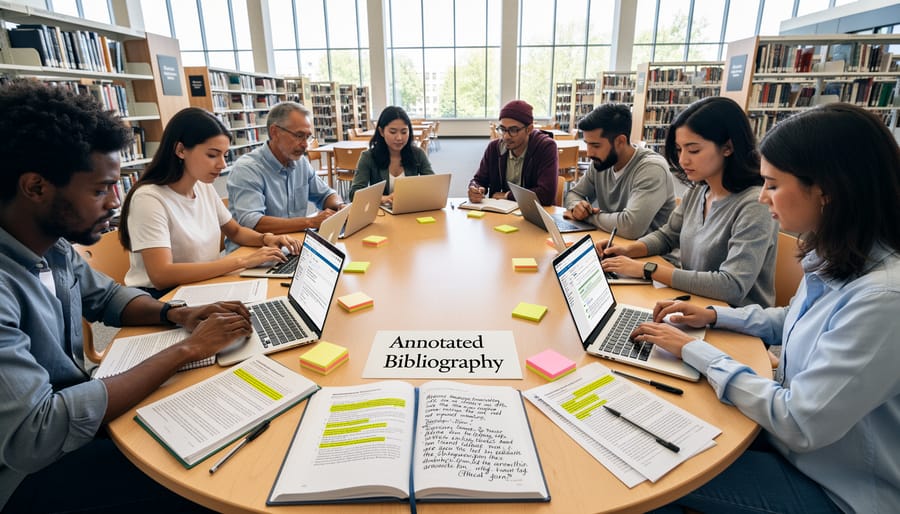 Library bookshelf displaying variety of academic journals and books representing diverse sources